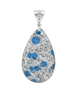 Starborn Women&#39;s K2 Granite Azurite Pendant Necklace (22&quot;) Blue - $141.55