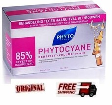 PHYTO PHYTOCYANE - WOMEN Hair Thinning Treatment Energising 12 x 7.5ml - $52.89