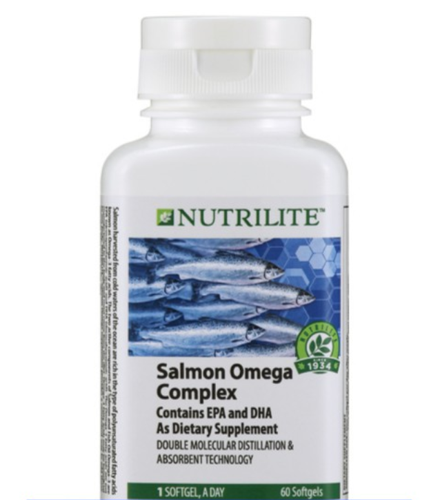 Amway Nutrilite Salmon Omega 3, 60 Softgels (free shipping with