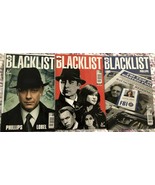 THE BLACKLIST  Lot of 3  TITAN COMICS - Aug, Oct, Dec 2015  Black List - $8.90