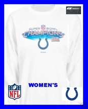 Indianapolis Colts Football Super Bowl Shirt Women's Xl - $17.58