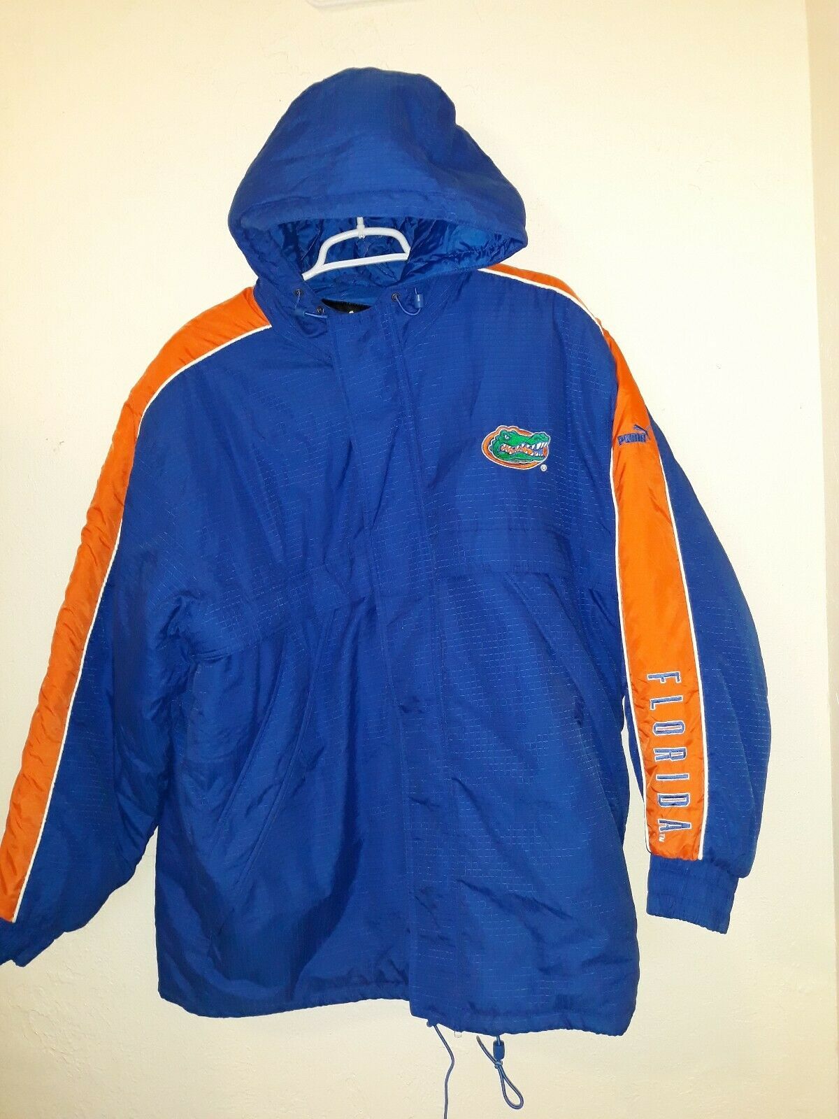 Vintage Florida Gators Coat Jacket UF quilted Large - College-NCAA