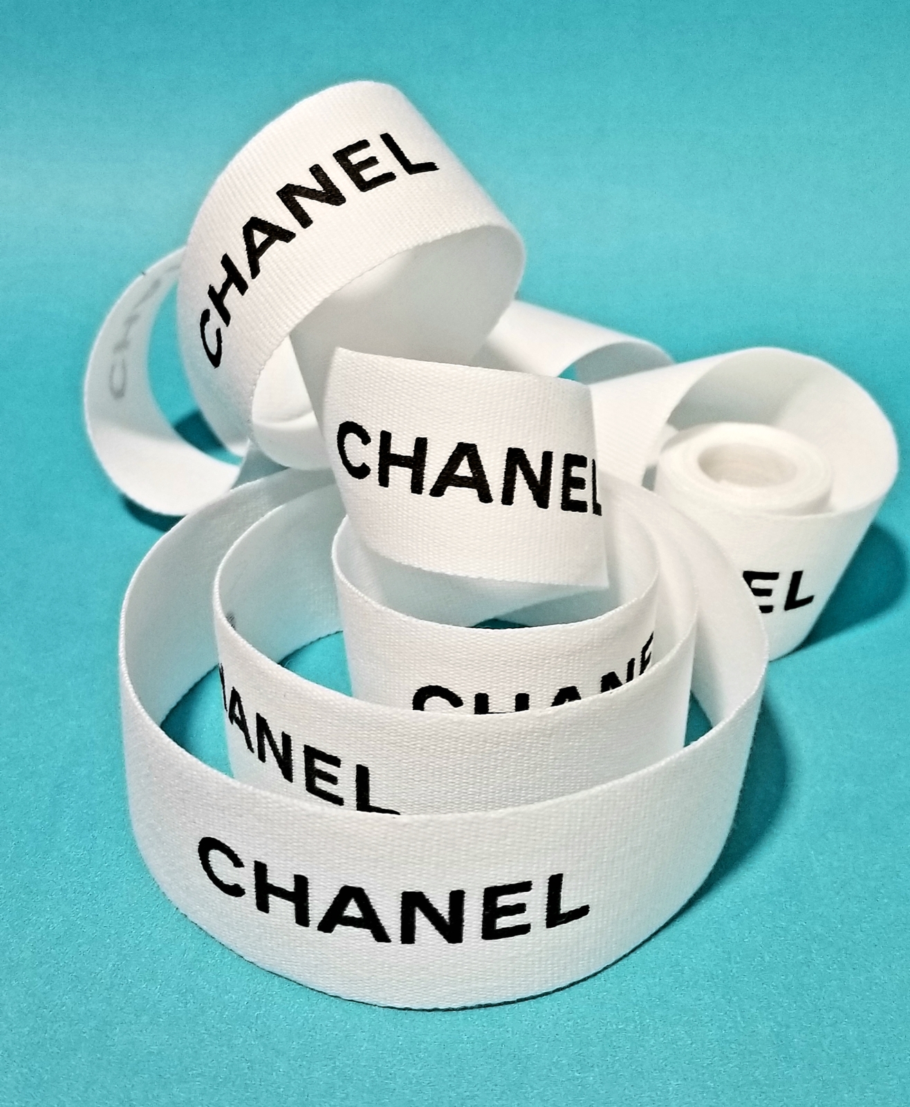 Primary image for AUTHENTIC CHANEL Ribbon 1" wide NEW  Sold by Yard