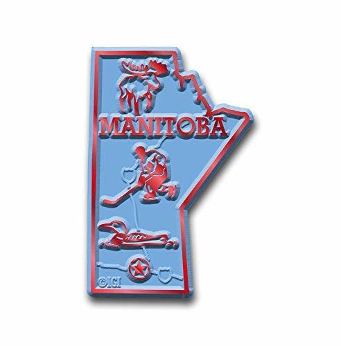 Manitoba Province Magnet by Classic Magnets, Collectible Souvenirs Made in The U