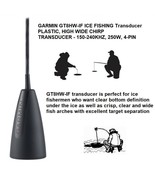 GARMIN GT8HW-IF ICE FISHING, PLASTIC, HIGH WIDE CHIRP TRANSDUCER - 150-2... - $135.00