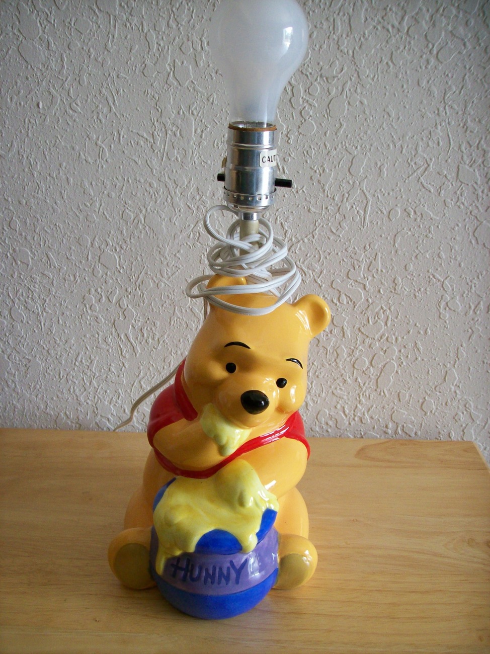 Disney Ceramic Winnie the Pooh Lamp Lamps