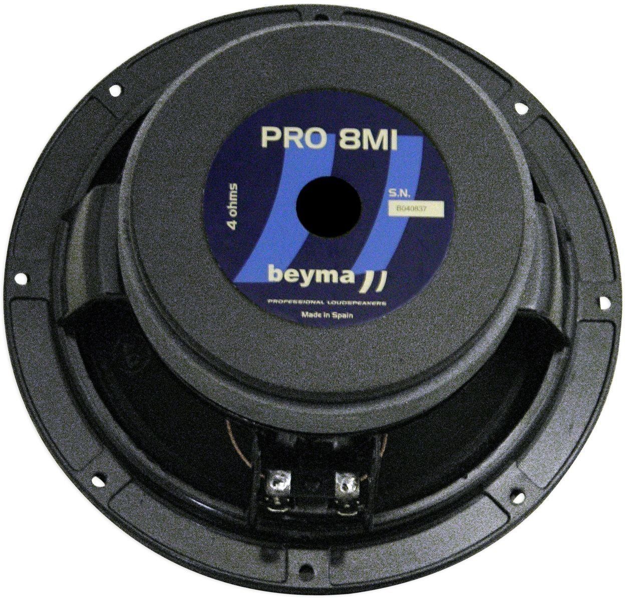 Beyma Pro8mi 8 Inch Competition Series 200 Watt 4 Ohm Midbass midrange