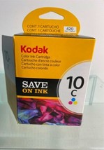 Genuine Kodak Color Ink Cartridge 10C New In Open Box - $19.79