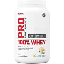 GNC Pro Performance 100% Whey Protein Powder - Vanilla Cream, 25 Servings - $37.39