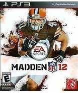 BRAND NEW Madden NFL 12 (Sony PlayStation 3, PS3) - $9.78