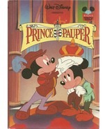 Prince And The Pauper Walt Disney Mickey Mouse Hardcover Book 1993 - $9.99