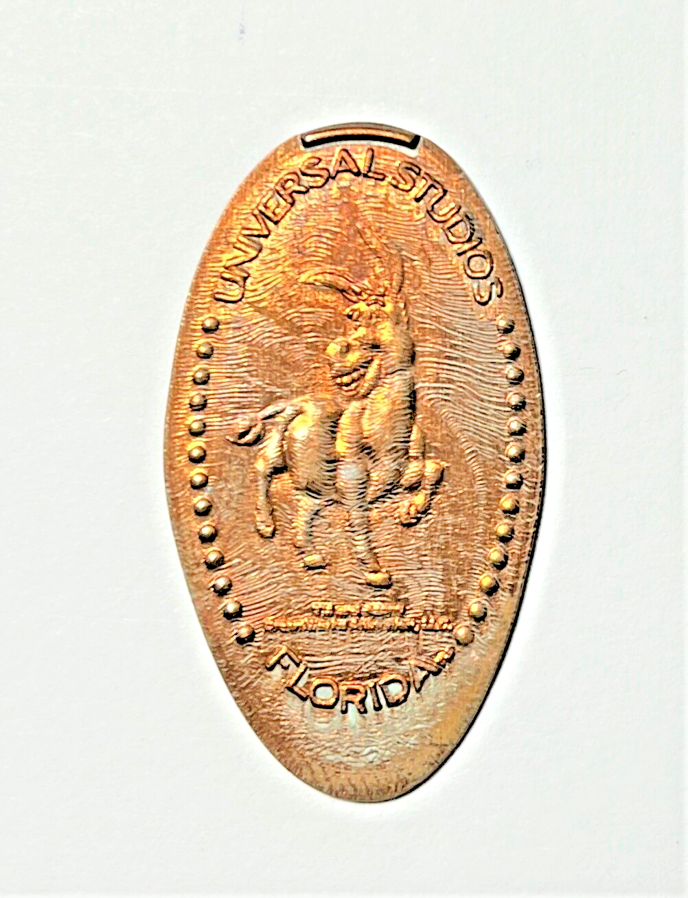 Donkey (Shrek) Universal Studios Florida Elongated Pressed Pennies