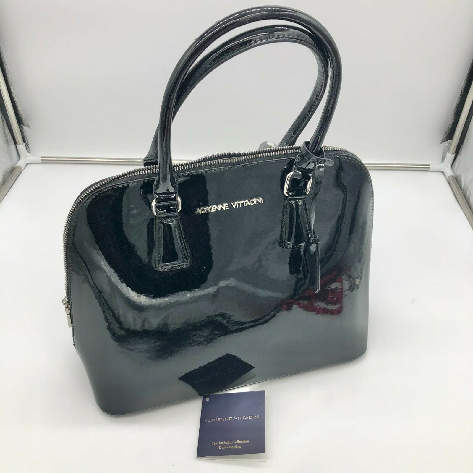 adrienne vittadini dome satchel