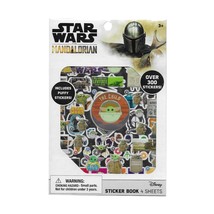 Star Wars The Mandalorian Sticker Book (4 Sheets) Over 300 Stickers