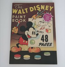Vtg 70&#39;s Walt Disney Paint Book reproduction of 30&#39;s Original Mickey Eph... - $24.99