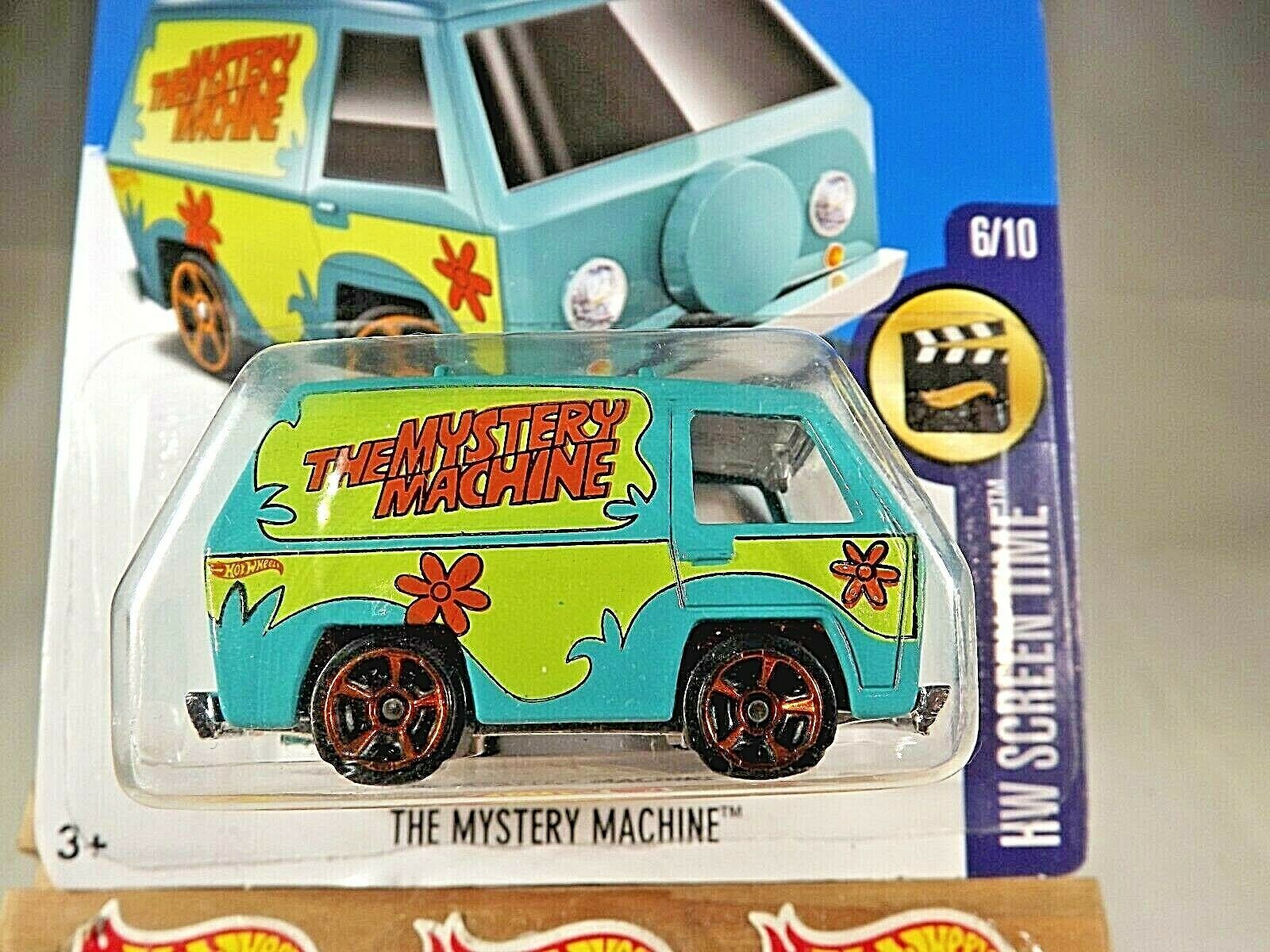 2017 Hot Wheels 28 Screen Time Scooby Doo The Mystery Machine Green Wcopp Mc5s Contemporary 6650