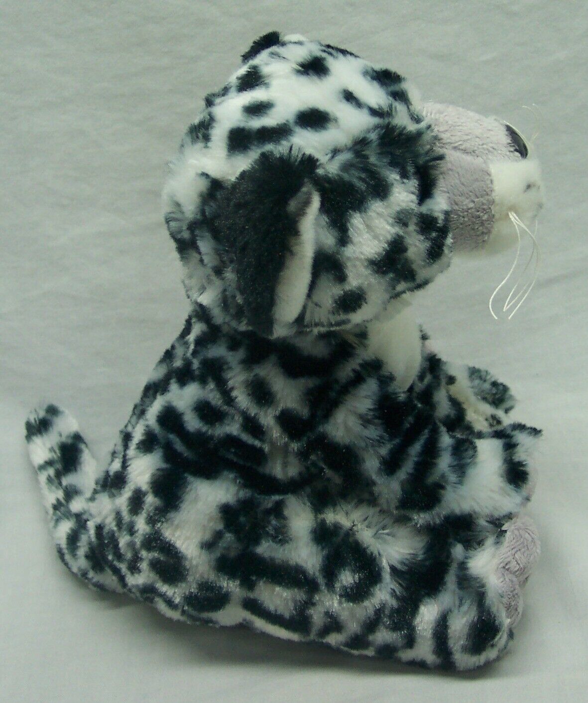 white leopard stuffed animal