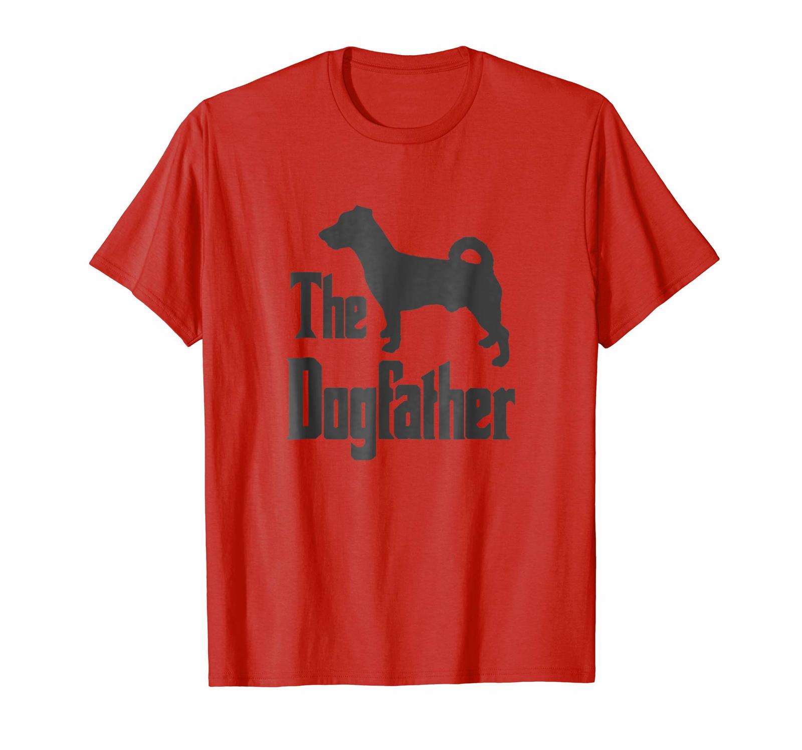Dog Fashion - The Dogfather t-shirt Jack Russell silhouette funny dog Men