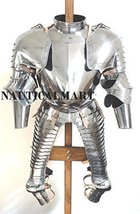 Medieval Knight Combat Half Suit Of Armor Breastplate Halloween Armour Costume