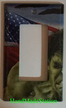 Hulk US Flag Air Force Light Switch Power Outlet Wall Cover Plate Home decor image 6