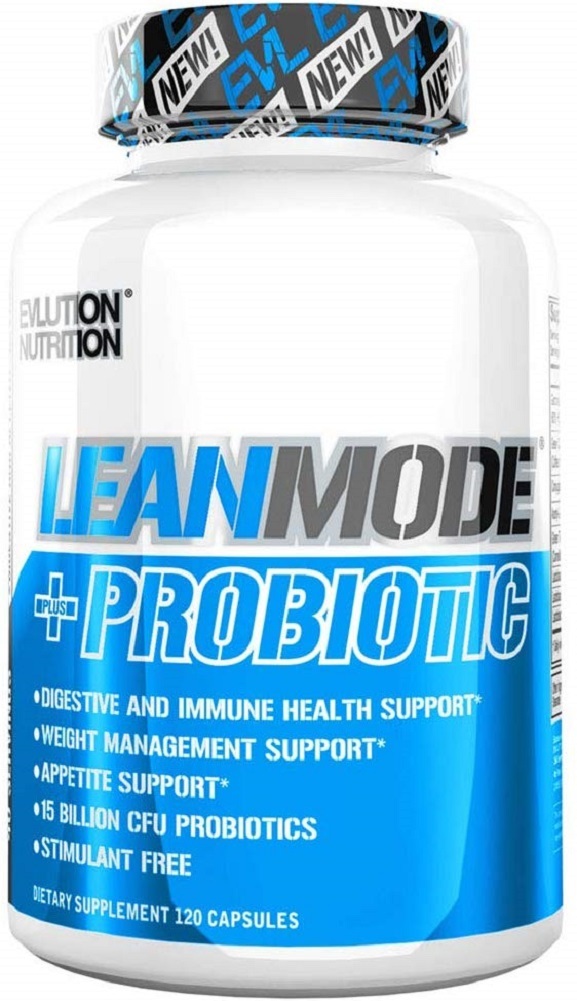 Evlution Nutrition Leanmode + Probiotic, Advanced Probiotic Capsule(40 Servings)