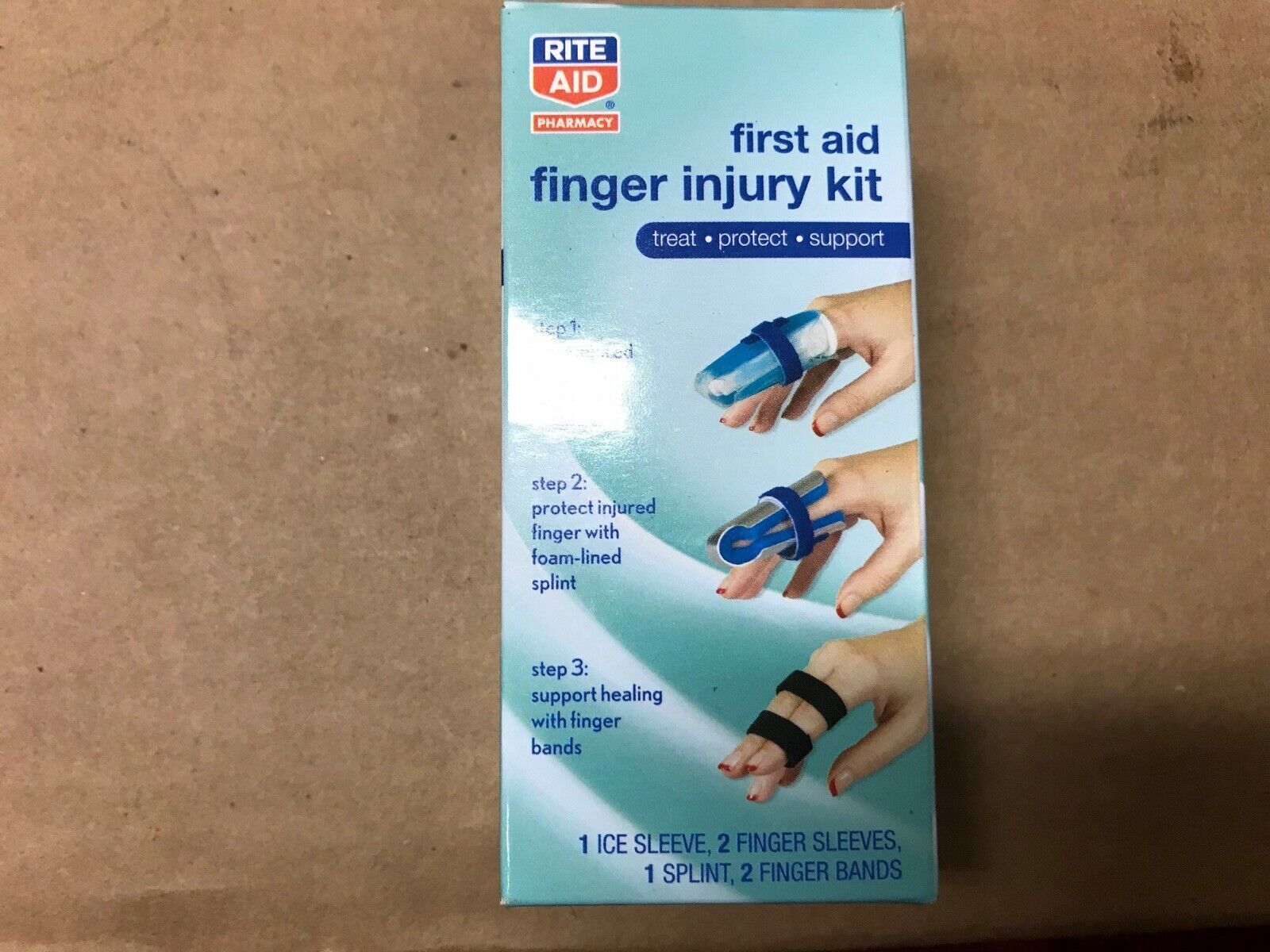 Rite Aid FINGER INJURY KITs SPLINT BRACE BANDAGE Other First Aid