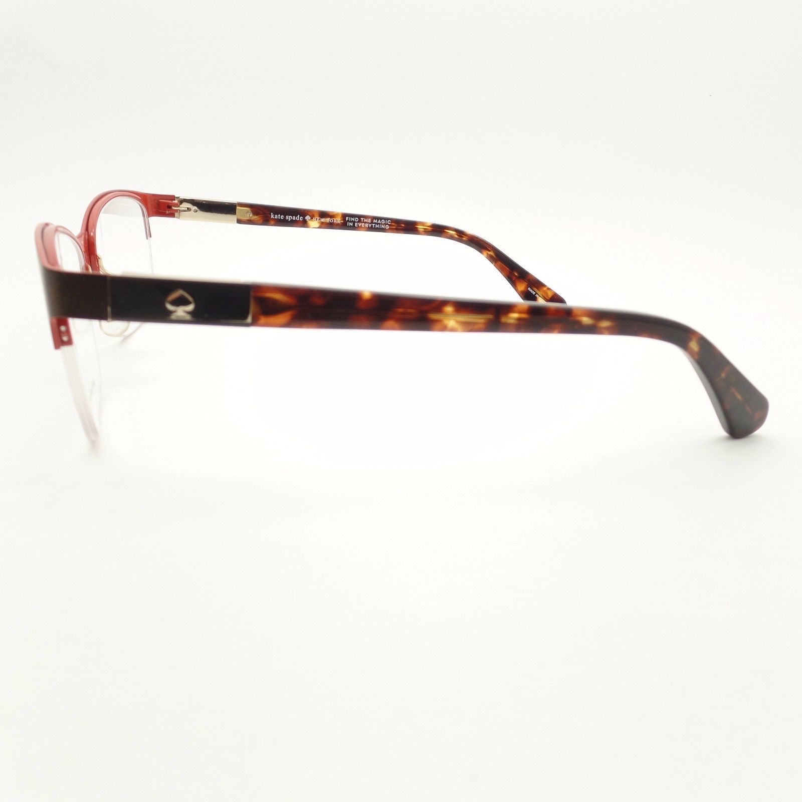 Kate Spade Glorianne WR9 Eyeglasses Matte Brown Havana Frame 51mm