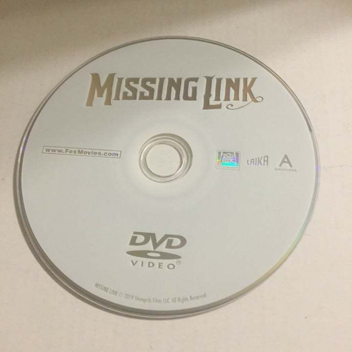 2019 Missing Link Animated Movie DVD Disc - DVDs & Blu-ray Discs