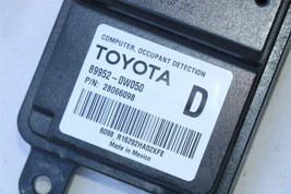 Lexus Toyota Occupant Detection Sensor Module Computer 89952-0W050 image 2