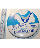 Boston Breakers USFL Football Vintage Collectible Pin Button Made in USA - $25.31