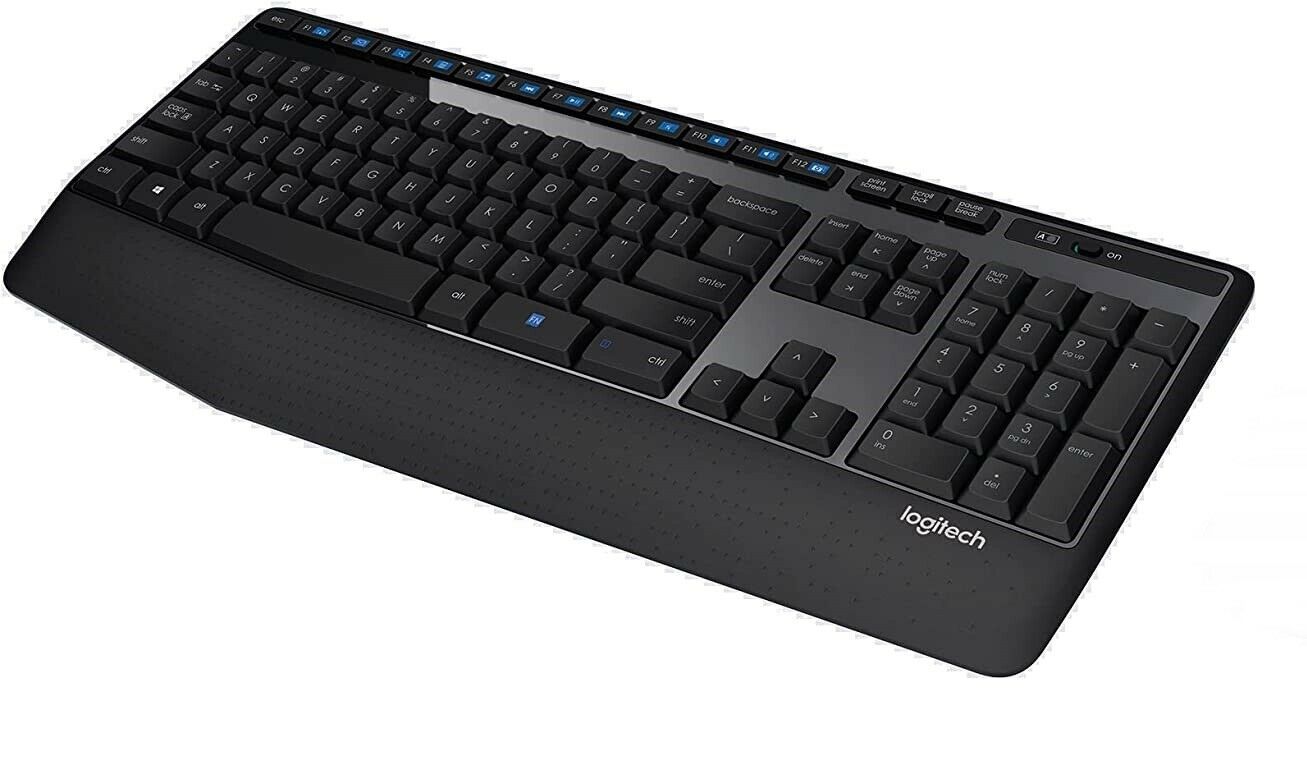 Logitech MK345 Wireless Full-Sized Keyboard with Palm Rest