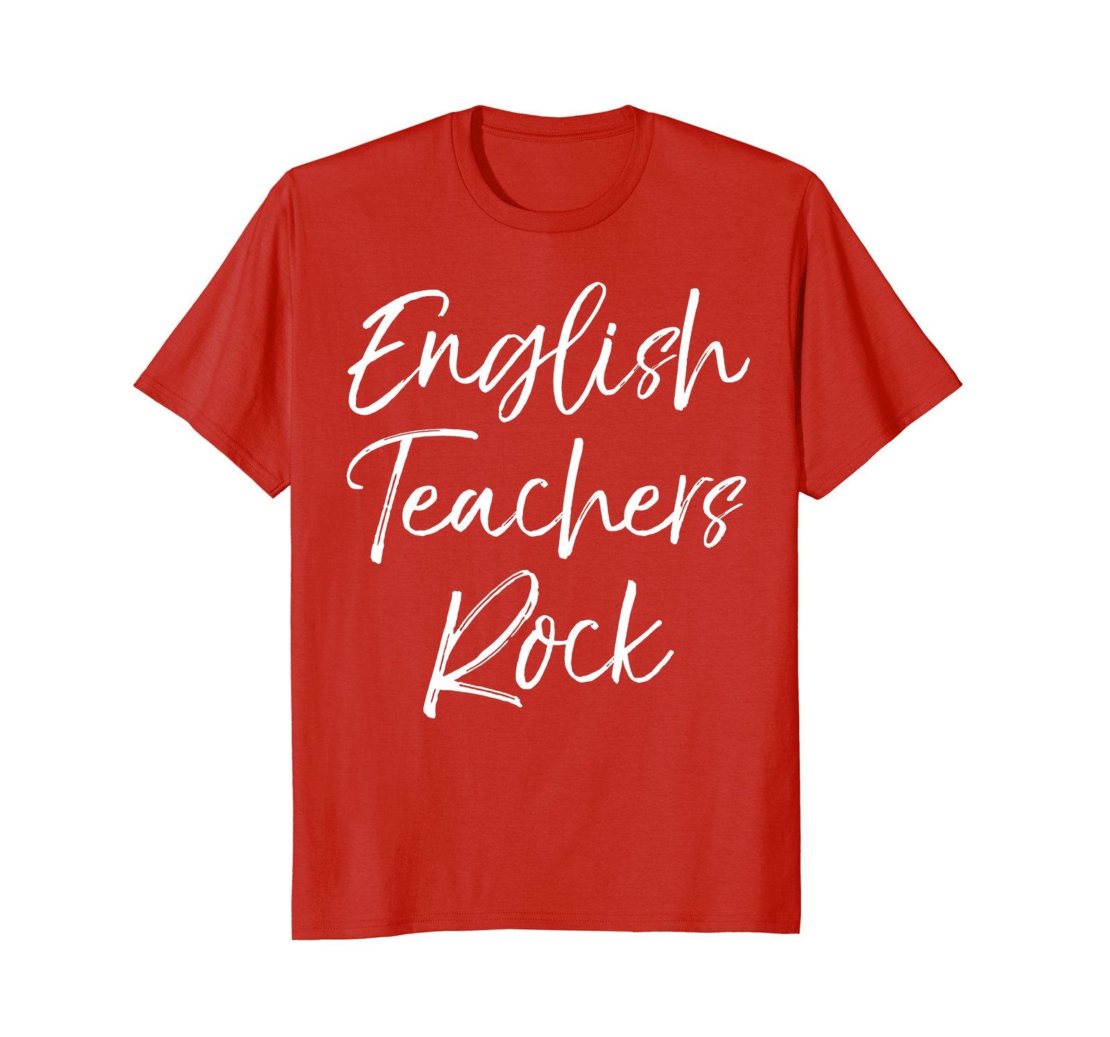 Funny Shirts - English Teachers Rock Shirt Cool Teaching End of School Gift Men
