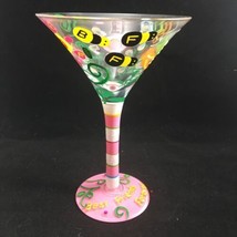 Lolita Best Friends Forever Martini Glass - no box - $12.86