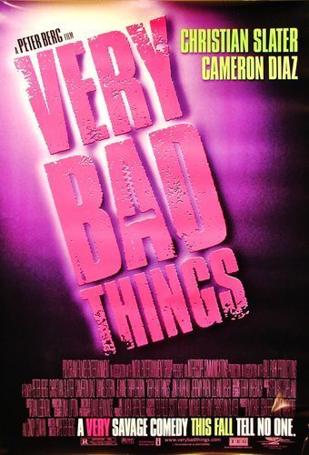 Primary image for 1998 VERY BAD THINGS Movie POSTER 27x40" Motion Picture Promo Cameron Diaz