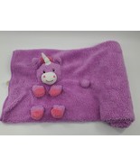 My Pet Blankie Unicorn Pink Purple Baby Toddler Blanket Pillow Nap Secur... - $19.99