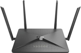 D-Link Wifi Router, Ac2600 Mu-Mimo Dual Band Gigabit 4K Streaming, Us), Black - $103.99
