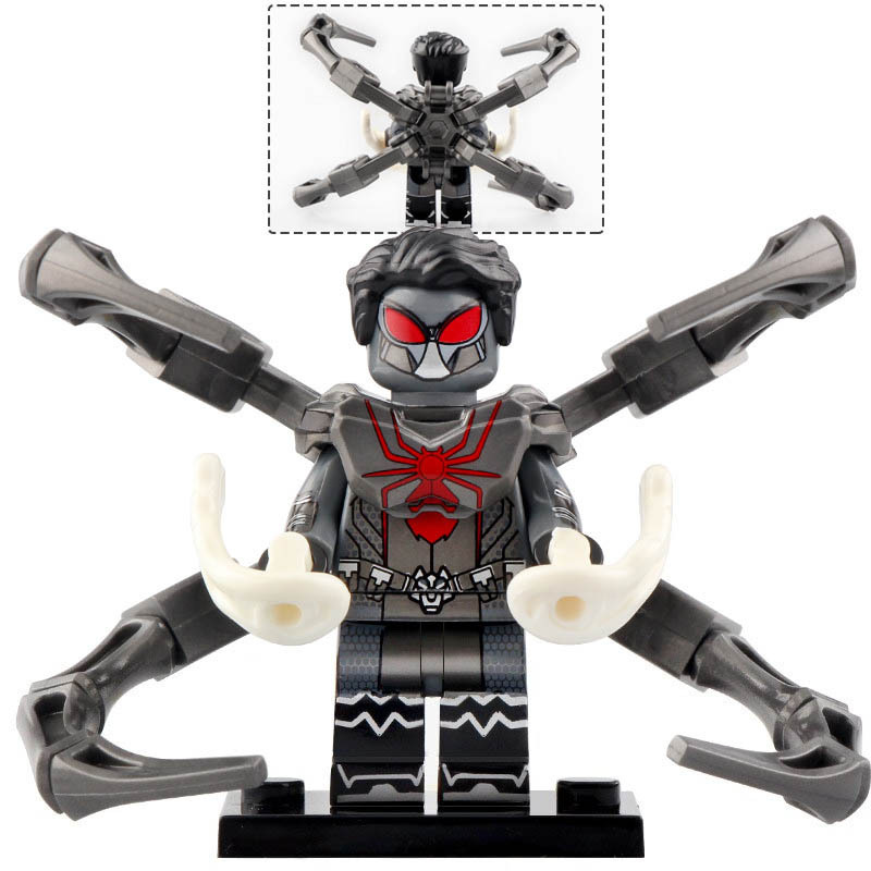 Wolf Spider Marvel Comics Spider-man Minifigures Lego Compatible Toys