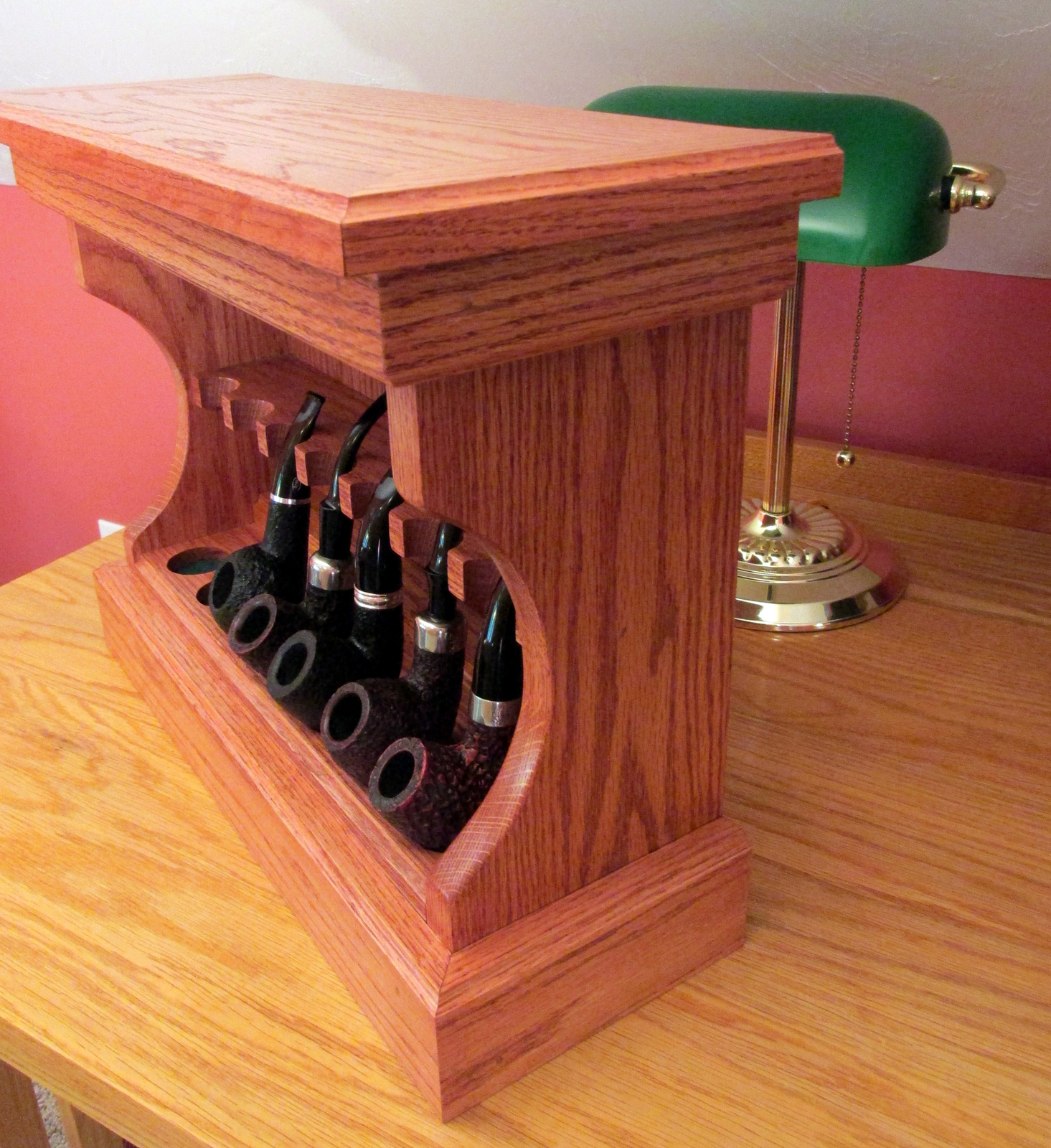 DIY Haunted Tobacco Pipe Rack Plans Build Your Own 7 Smoking