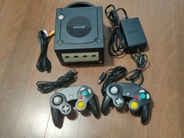Nintendo GameCube BLACK Console + 2 Controllers + Memory Card US SELLER - $148.49