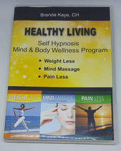 Brenda Kaye HEALTHY LIVING Self Hypnosis 3 CD Set Program $119 Weight, P... - $74.99