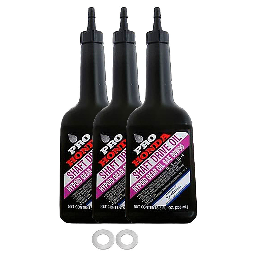 Tusk Drivetrain Oil Change Kit with Pro Honda Oil HONDA RUBICON 500 4x4