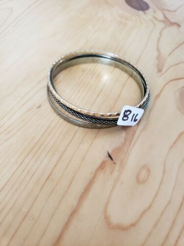 Primary image for 816 GOLD & BRONZE BANGLES (new)