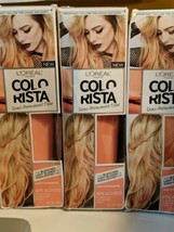 (3) Loreal Colo Rista Semi-Permanent Color Sealed #100 - Peach 3 Boxes Lot - $14.20