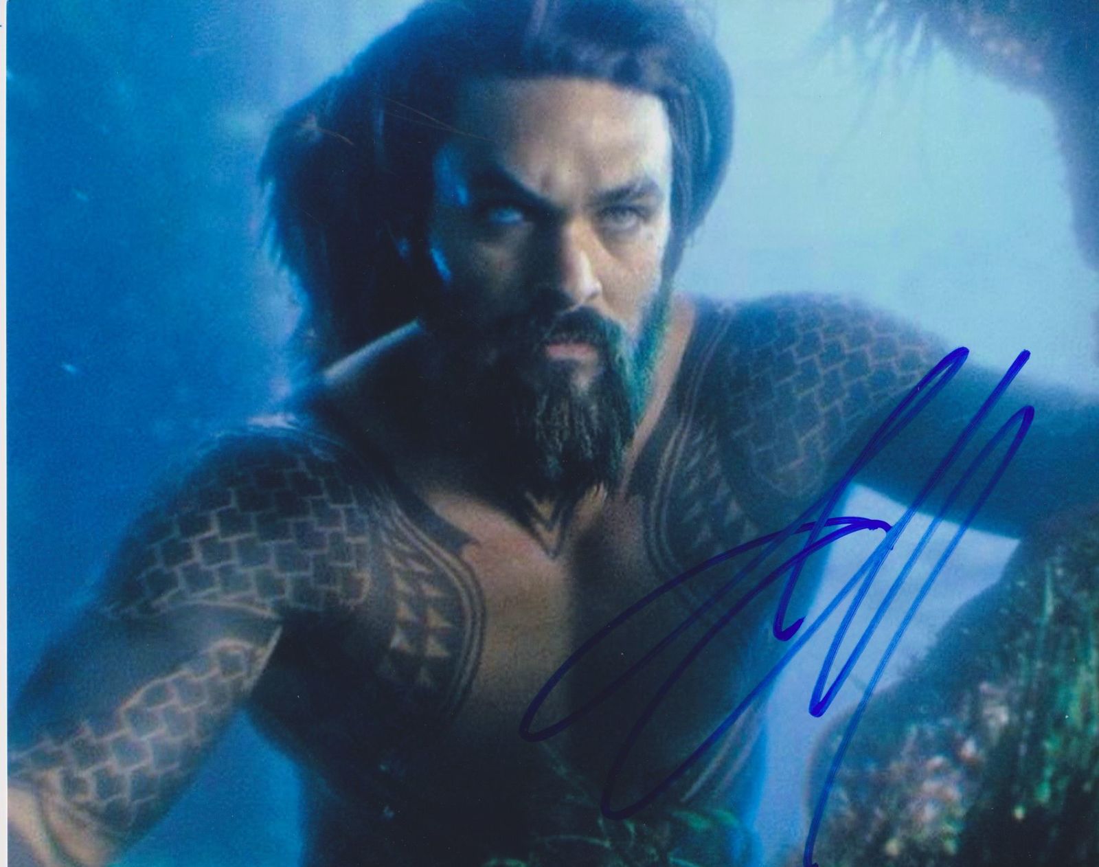 Jason Momoa Signed Autographed "Aquaman" Glossy 8x10 Photo COA
