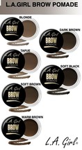 L.A. GIRL BROW POMADE Smudge Proof, Water Resistant, Long Lasting Gel Fo... - $7.89
