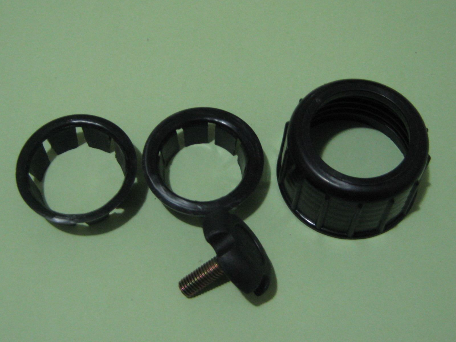 2pcs Screwed Adapter Umbrella Base fit Umbrella Pole1.20''&1.50''&Post