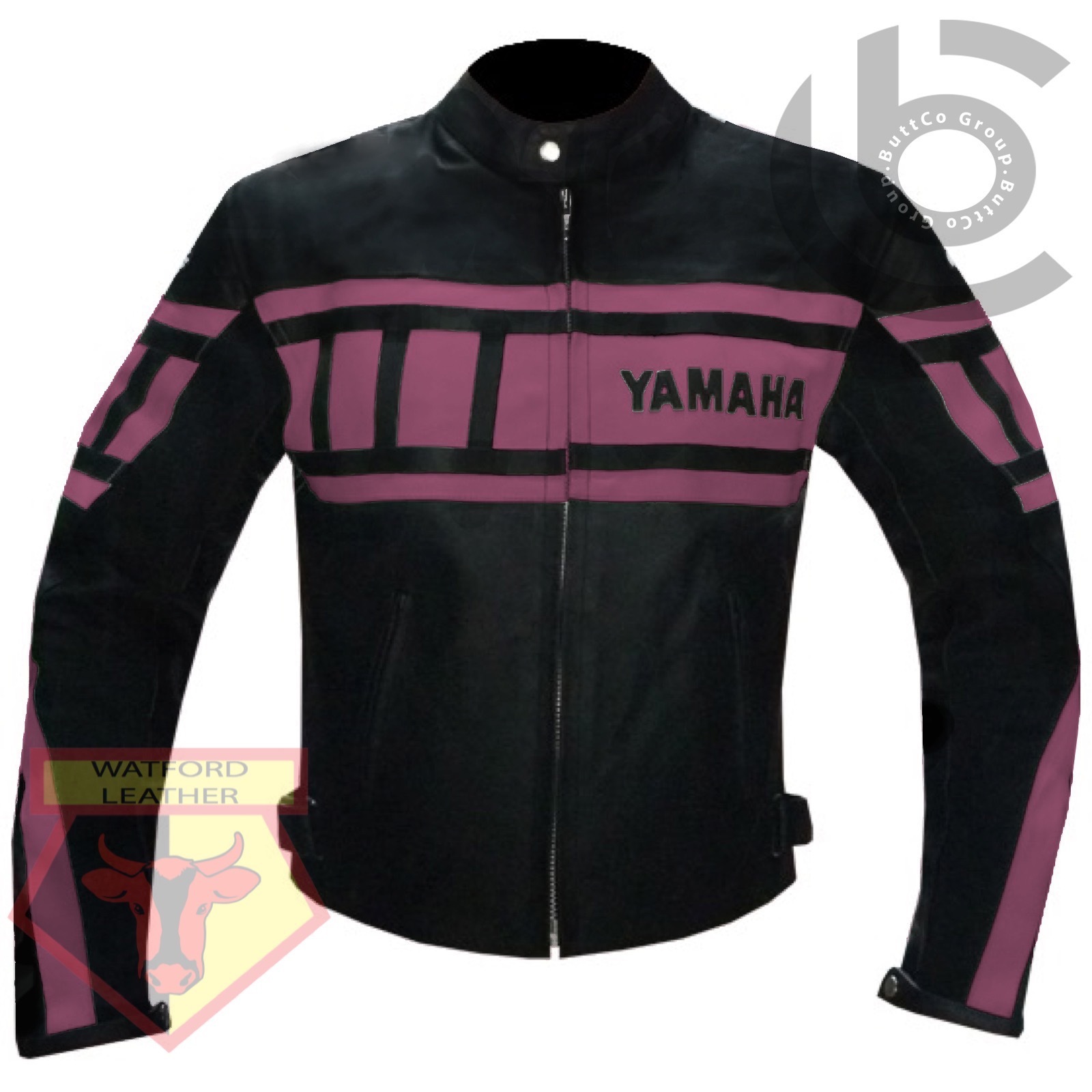 Primary image for YAMAHA 0120 PINK MOTORCYCLE MOTORBIKE BIKERS ARMOURED COWHIDE LEATHER JACKET