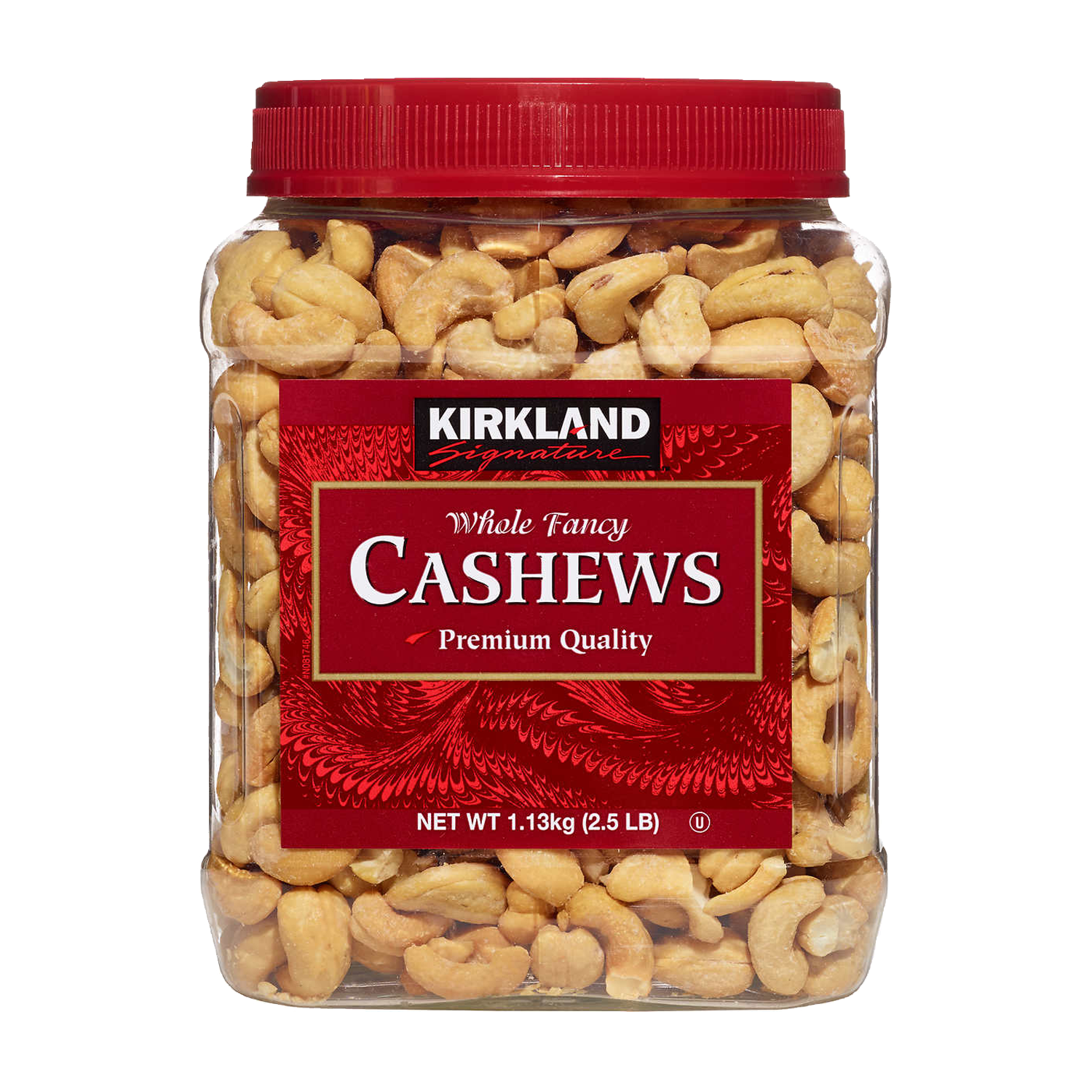 KIRKLAND Signature Cashews Whole Nuts Roasted & Salted / Unsalted 1