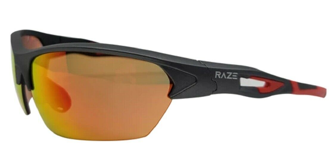 Raze Eyewear Pursuit Metallic Gray HD Golf Sport Riding  F Masters Ball Marker