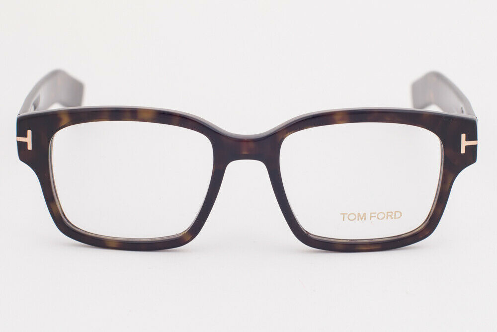 Tom Ford 5527 052 Havana Eyeglasses TF5527 052 50mm - Eyeglass Frames